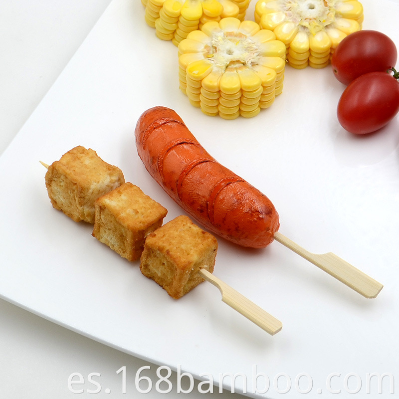 Bamboo hot dog sticks